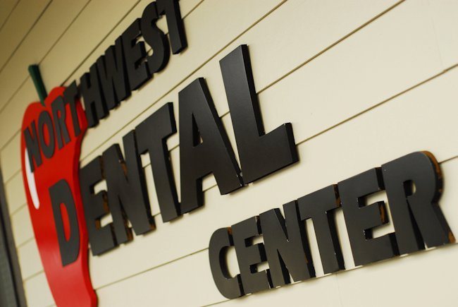 Northwest Dental Center sign
